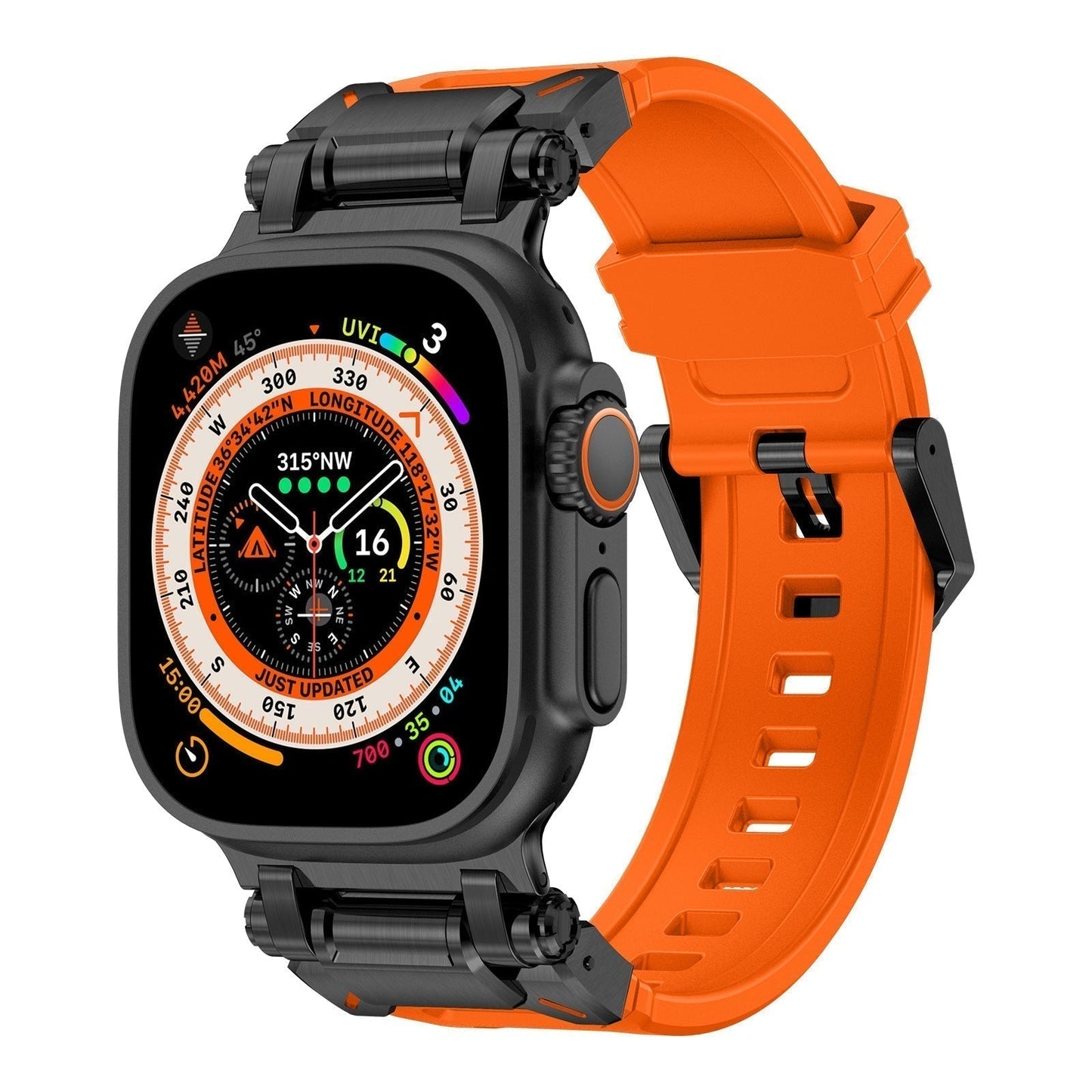 Flexible Silicone Apple Watch Strap