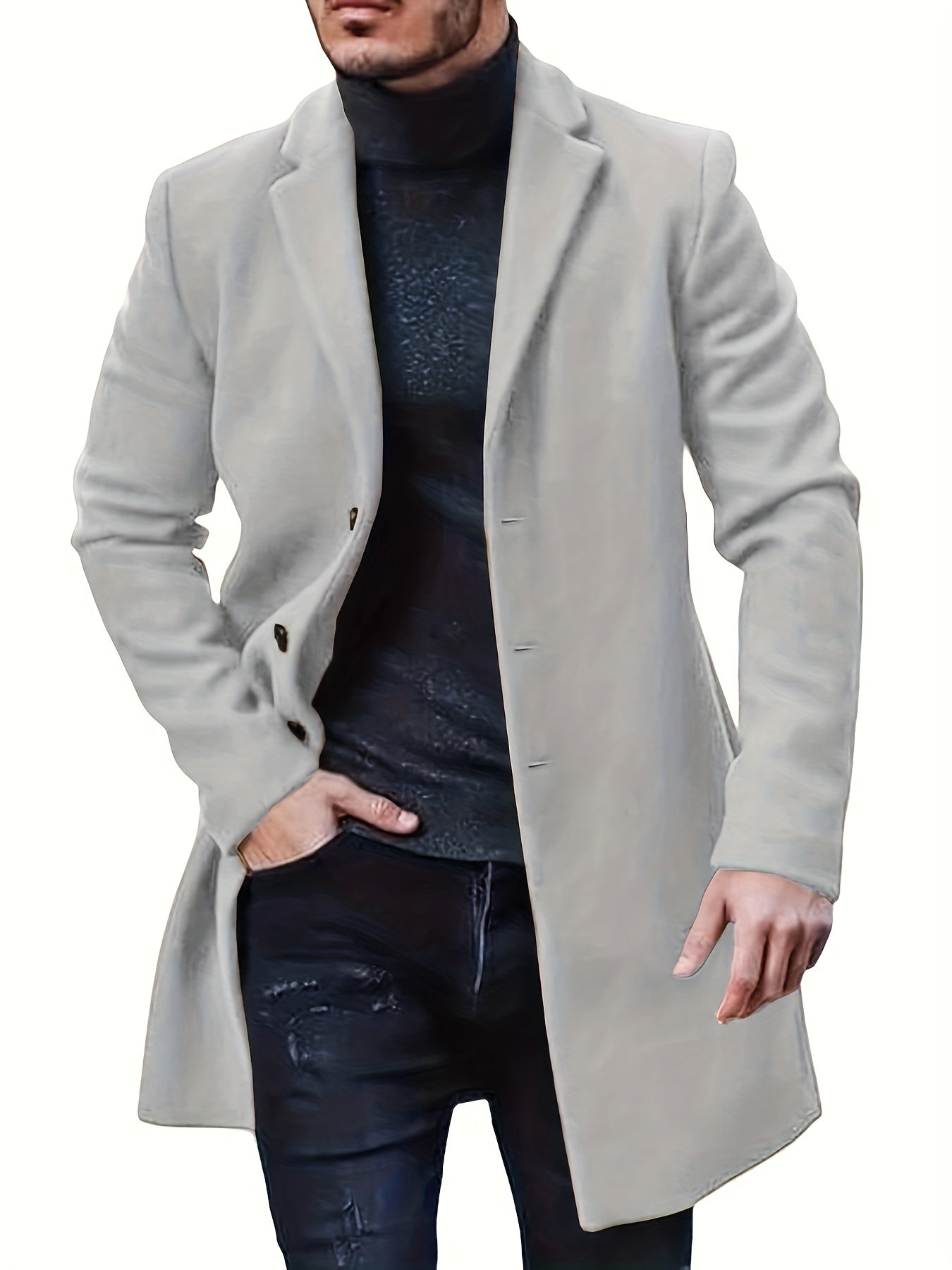 Relaxed Fit Cozy Winter Coat