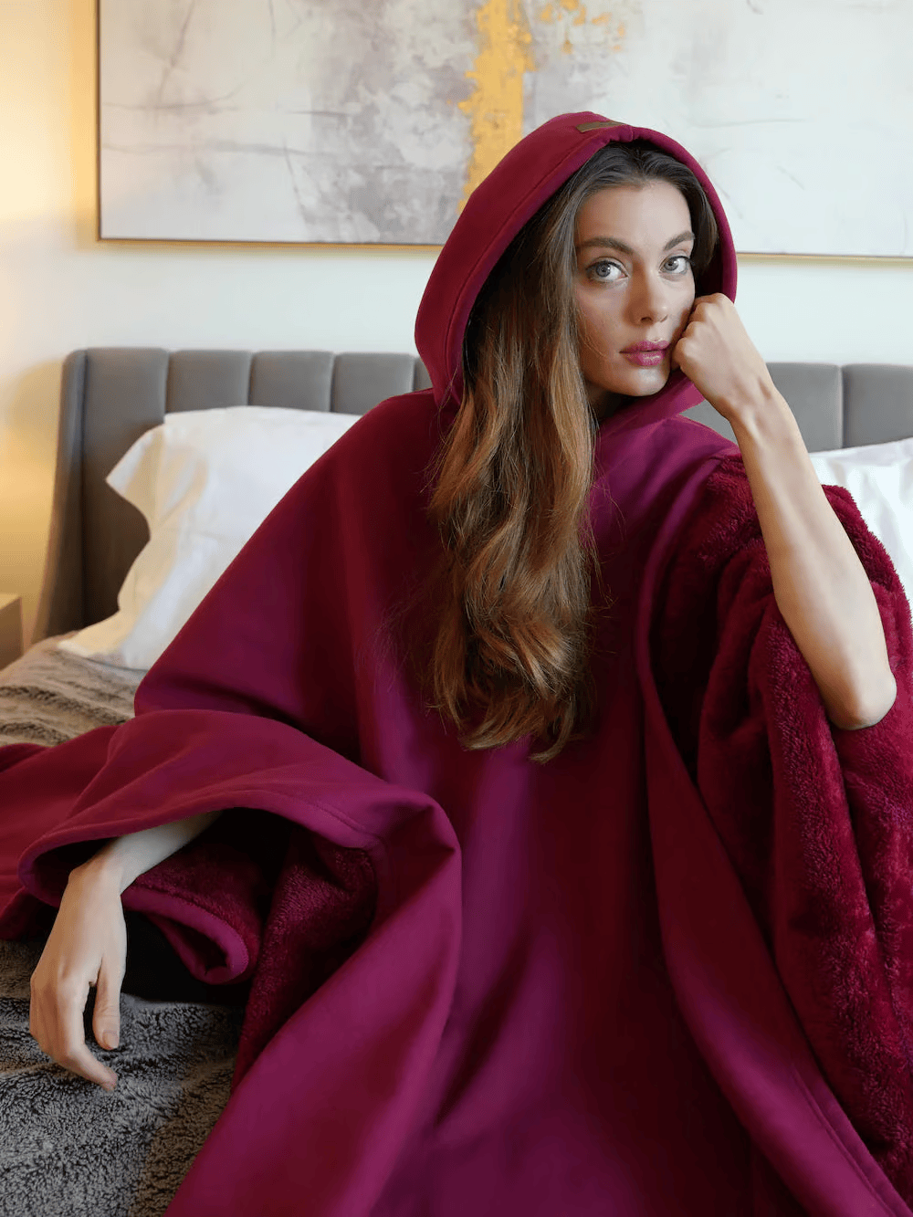 Cozy Fleece Hoodie with Soothing Soft Fabric