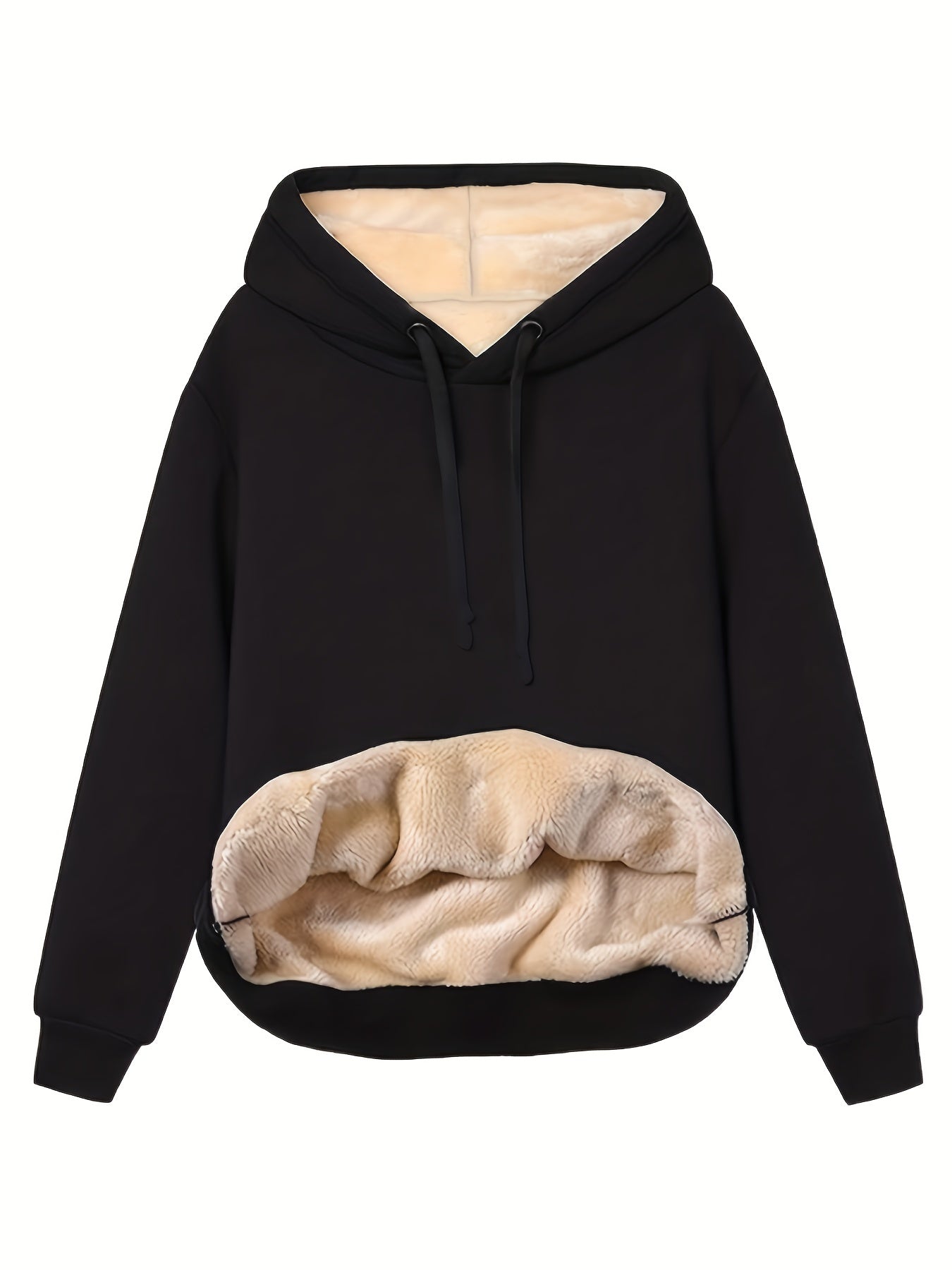 Warm Women's Fleece Hooded Jacket