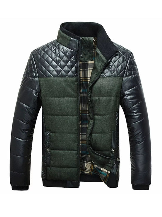 Big and Tall Insulated Puffer Coat - VogeLuxe