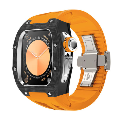 Premium Apple Watch Carbon Case Upgrade Kit