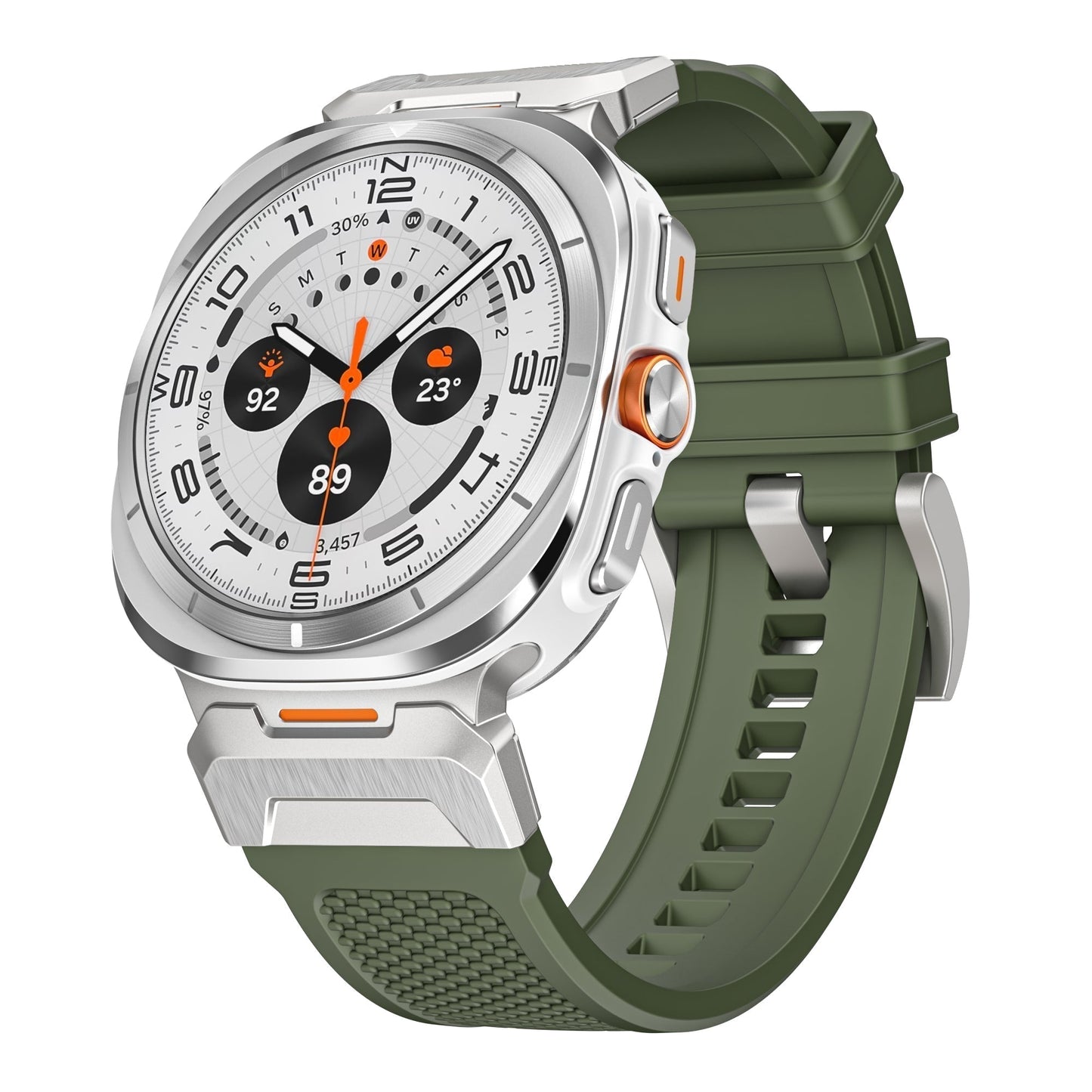 Durable Rubber Strap For Galaxy Watch Ultra