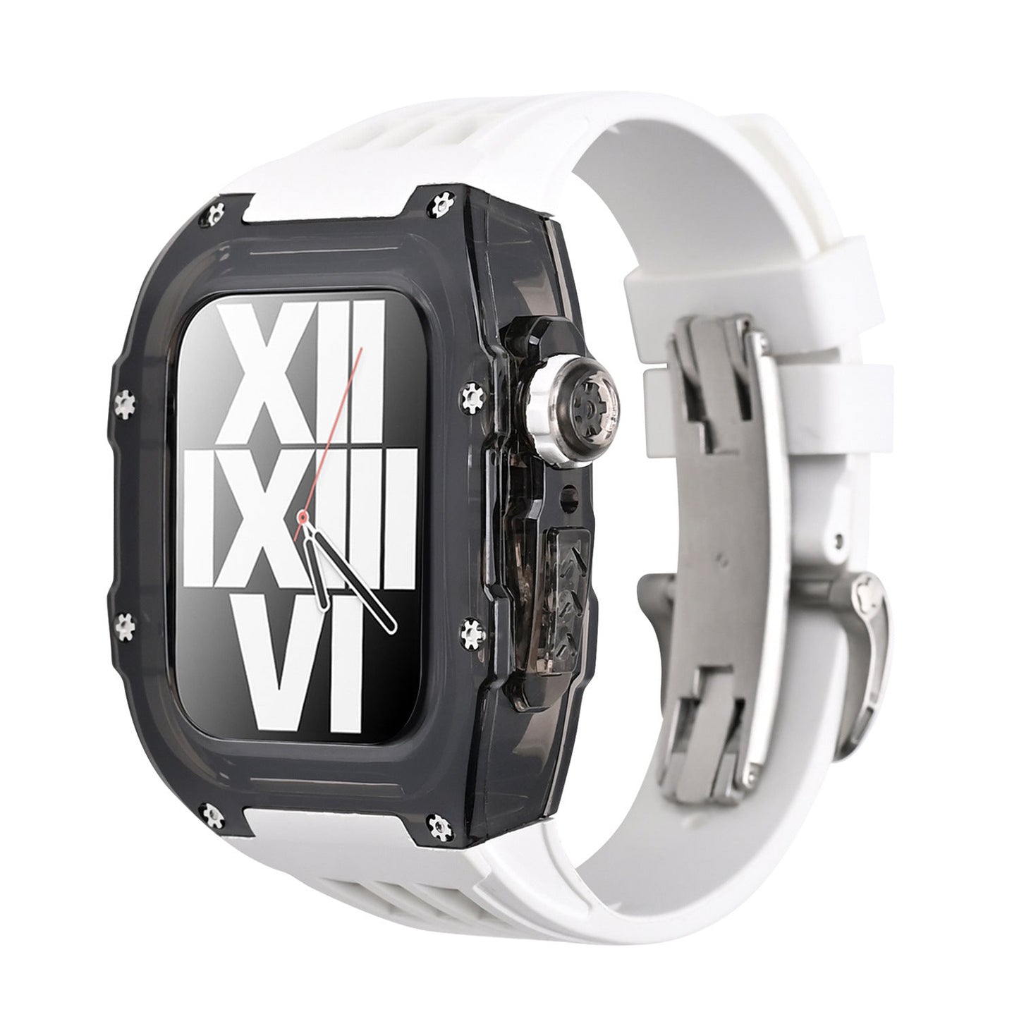 Stylish Fluoro Apple Watch Band & Case Kit