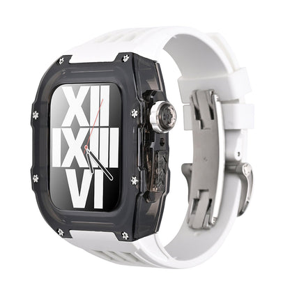 Stylish Fluoro Apple Watch Band & Case Kit