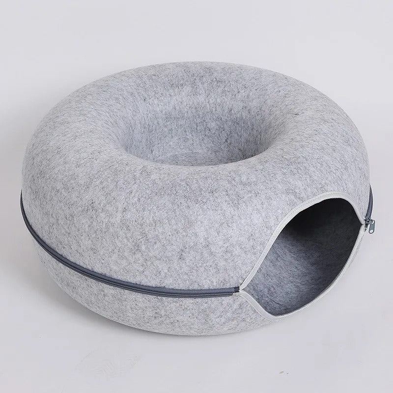 Comfy Cat Hideaway Tunnel Bed for Play