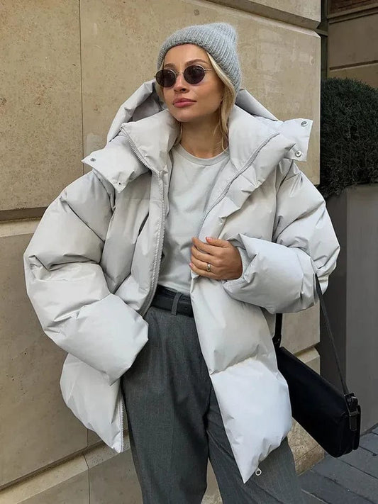 Warm Puffer Coat Classic Winter Jacket - VogeLuxe