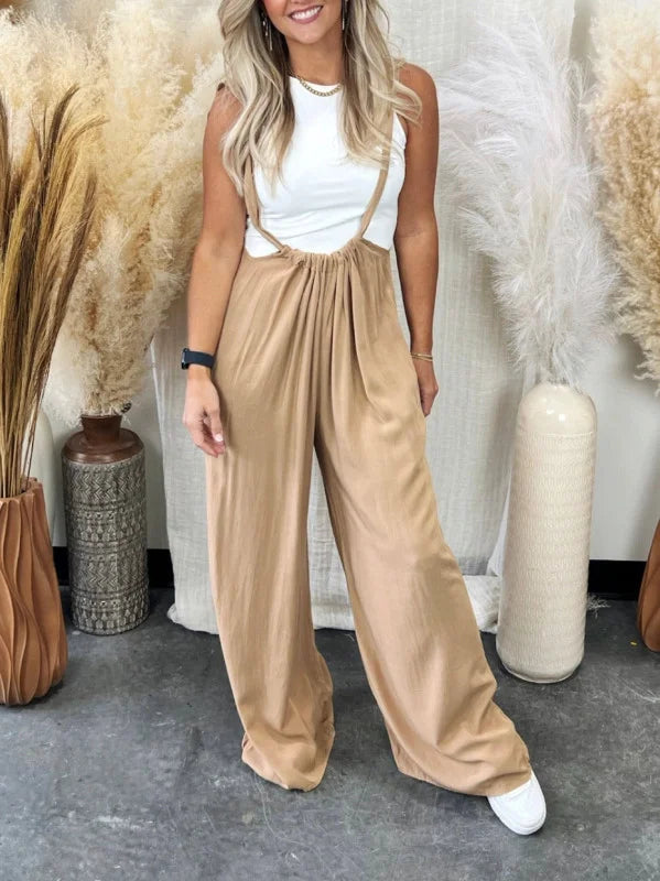Summer Women's Lightweight Tank Jumpsuit