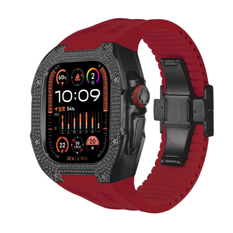 Premium Zircon Apple Watch Ultra Case Kit