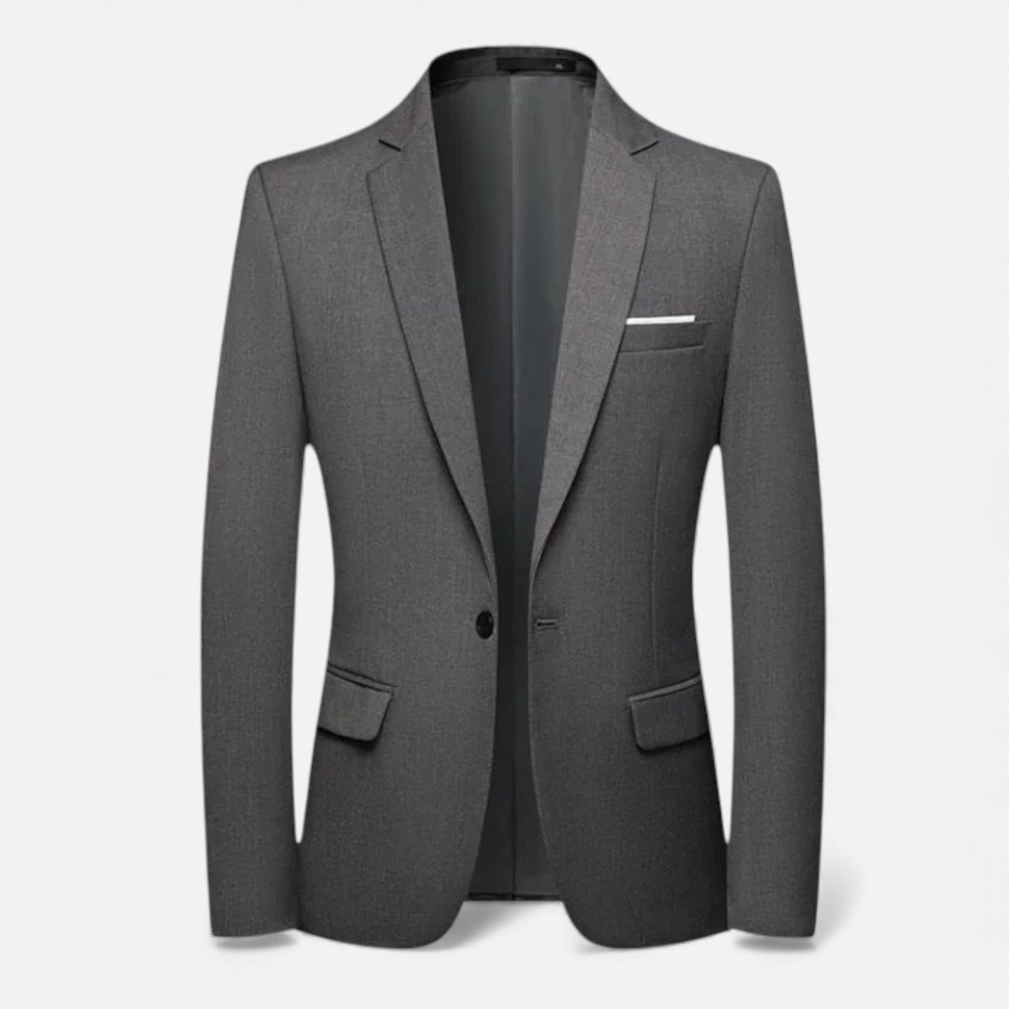 Slim Fit Men's Formal Suit Jacket - VogeLuxe
