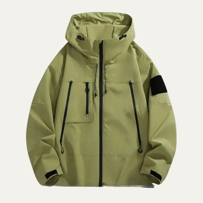 VogeLuxe | Men’s Technical Waterproof Zip Jacket