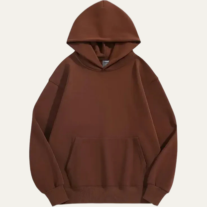 VogeLuxe | Men’s Minimalist Oversized Hoodie with Kangaroo Pocket