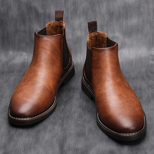Classic Men's Ankle Boots - VogeLuxe