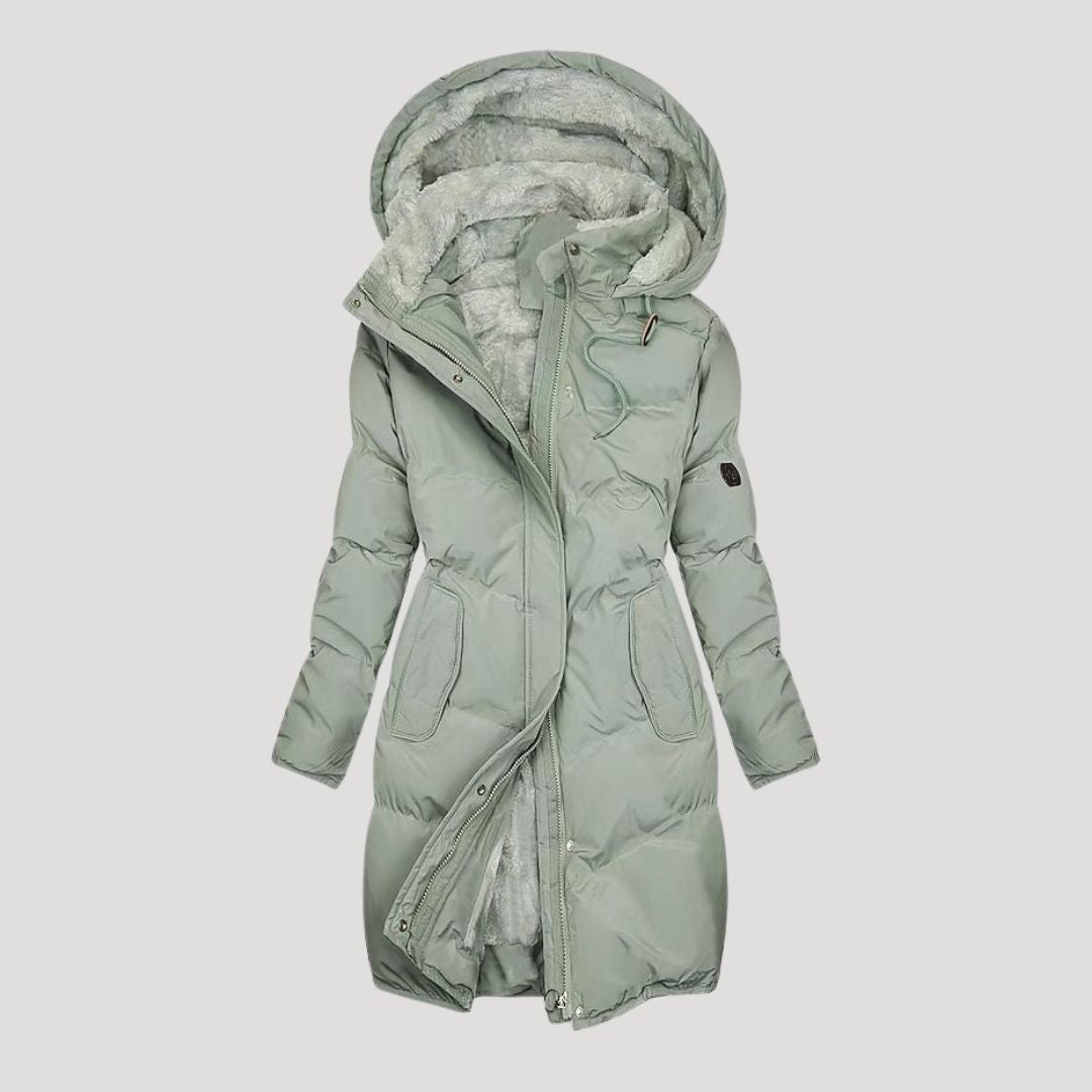 Cozy Faux Fur Insulated Women's Winter Coat