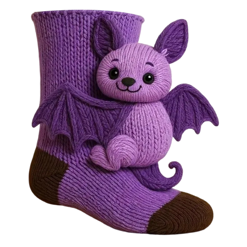 Fun Plush Animal Hug Socks