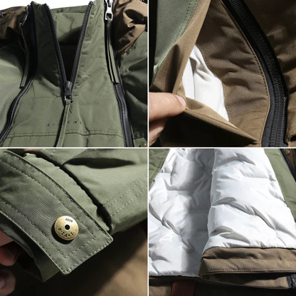 VogeLuxe | Men’s Technical Pullover Anorak Jacket