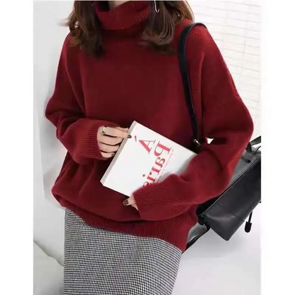 Cozy Warm Women's Oversized Knit Sweater