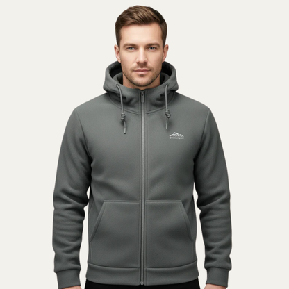 VogeLuxe | Men’s Mountain Fleece Zip Hoodie