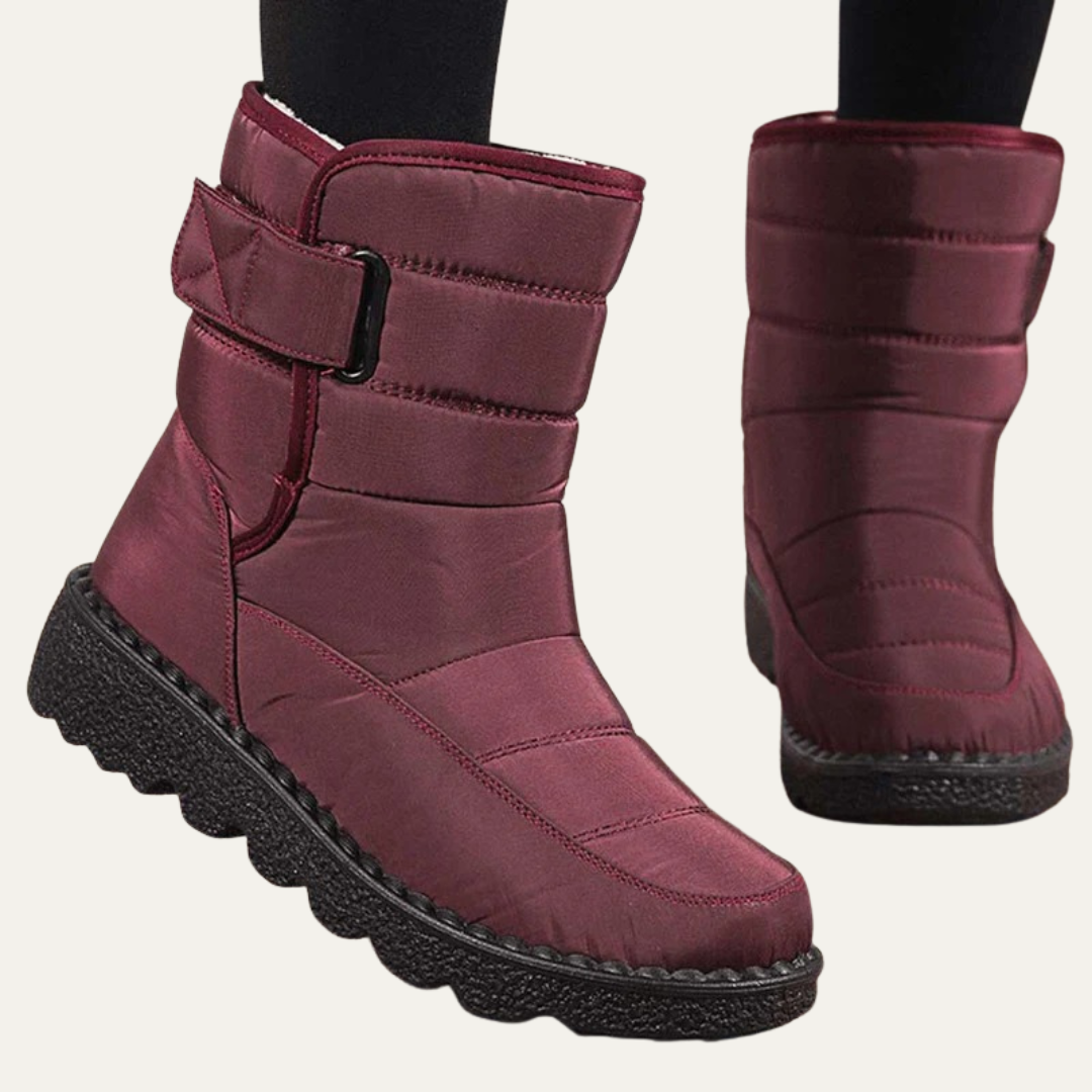 VogeLuxe | Women’s Quilted Mid Calf Cold Weather Boot