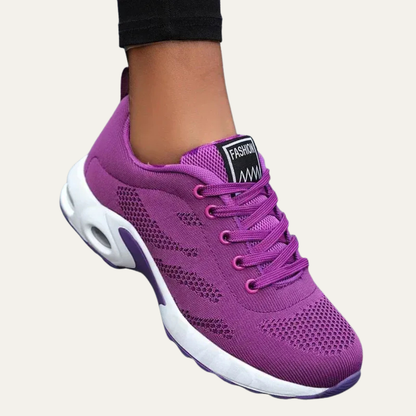 VogeLuxe | Women’s Athletic Sneaker with Cushioned Air Pocket Midsole