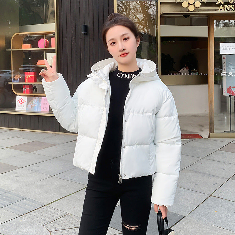 Warm Short Parka Jacket For Women Everyday Wear