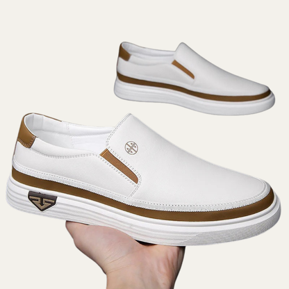 VogeLuxe | Men’s Casual Thick Sole Slip On Loafers