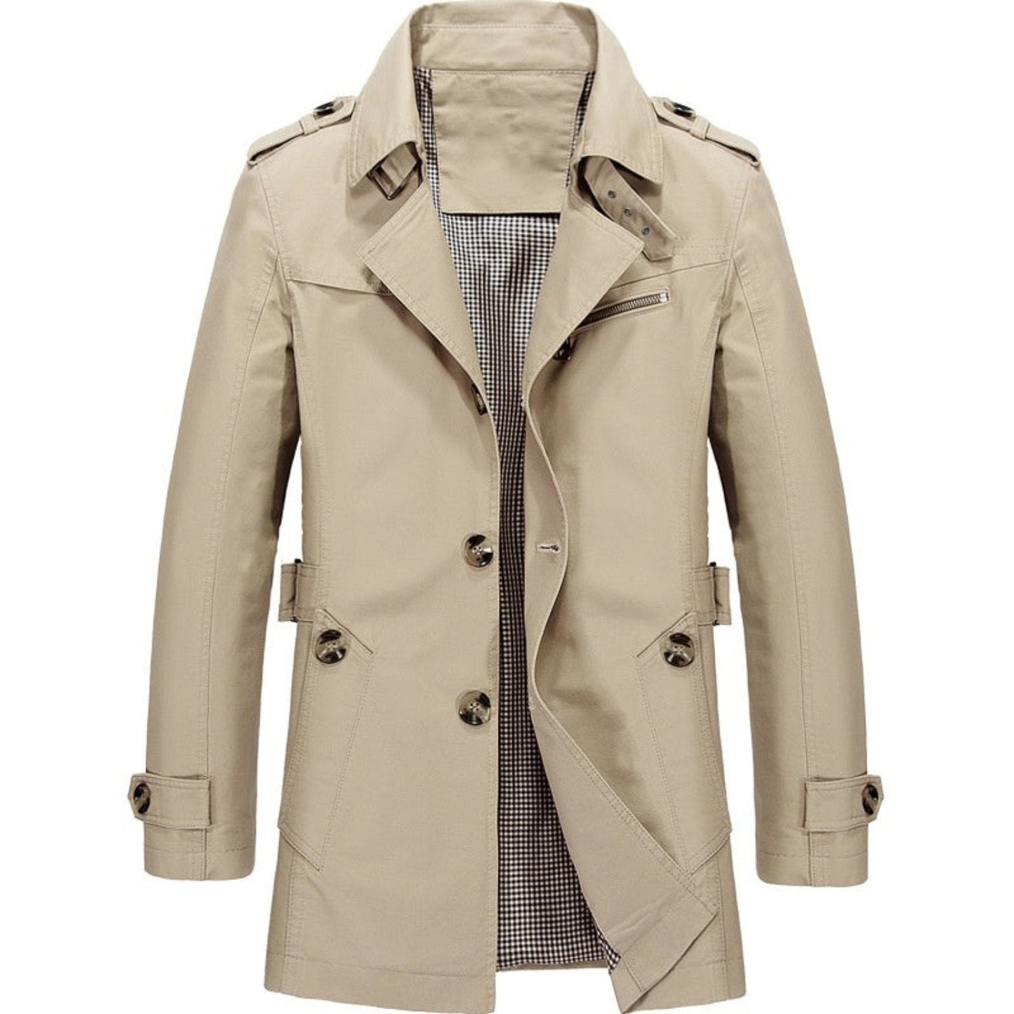 Classic Men's Long Coat