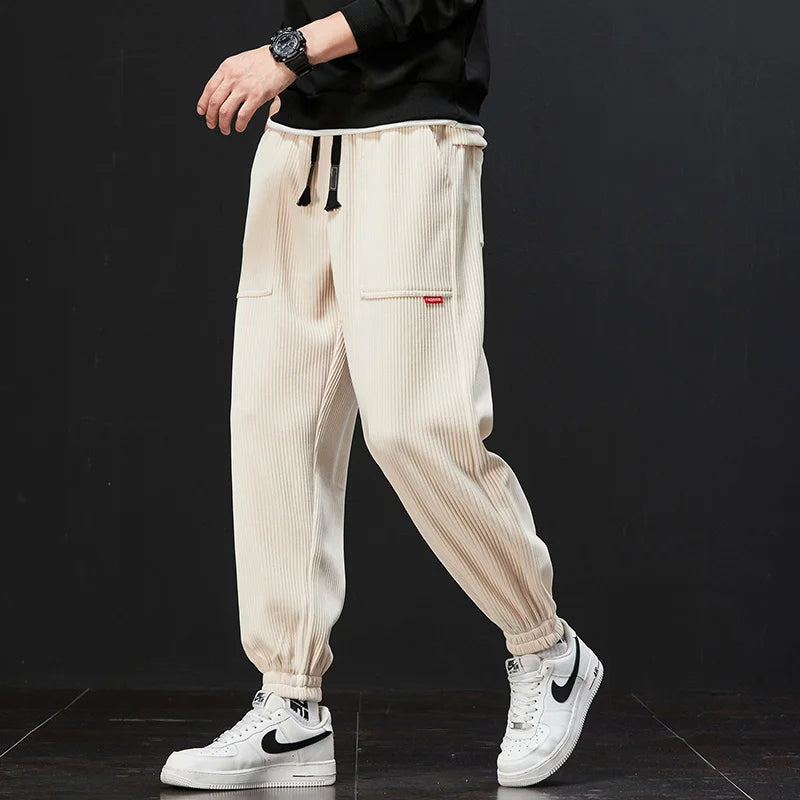 Comfortable Corduroy Running Pants