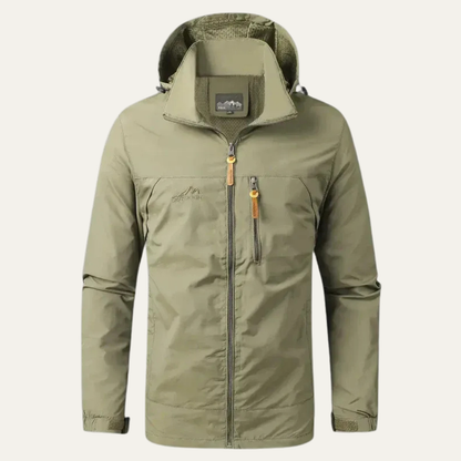 VogeLuxe | Men’s Technical Hooded Windbreaker Jacket