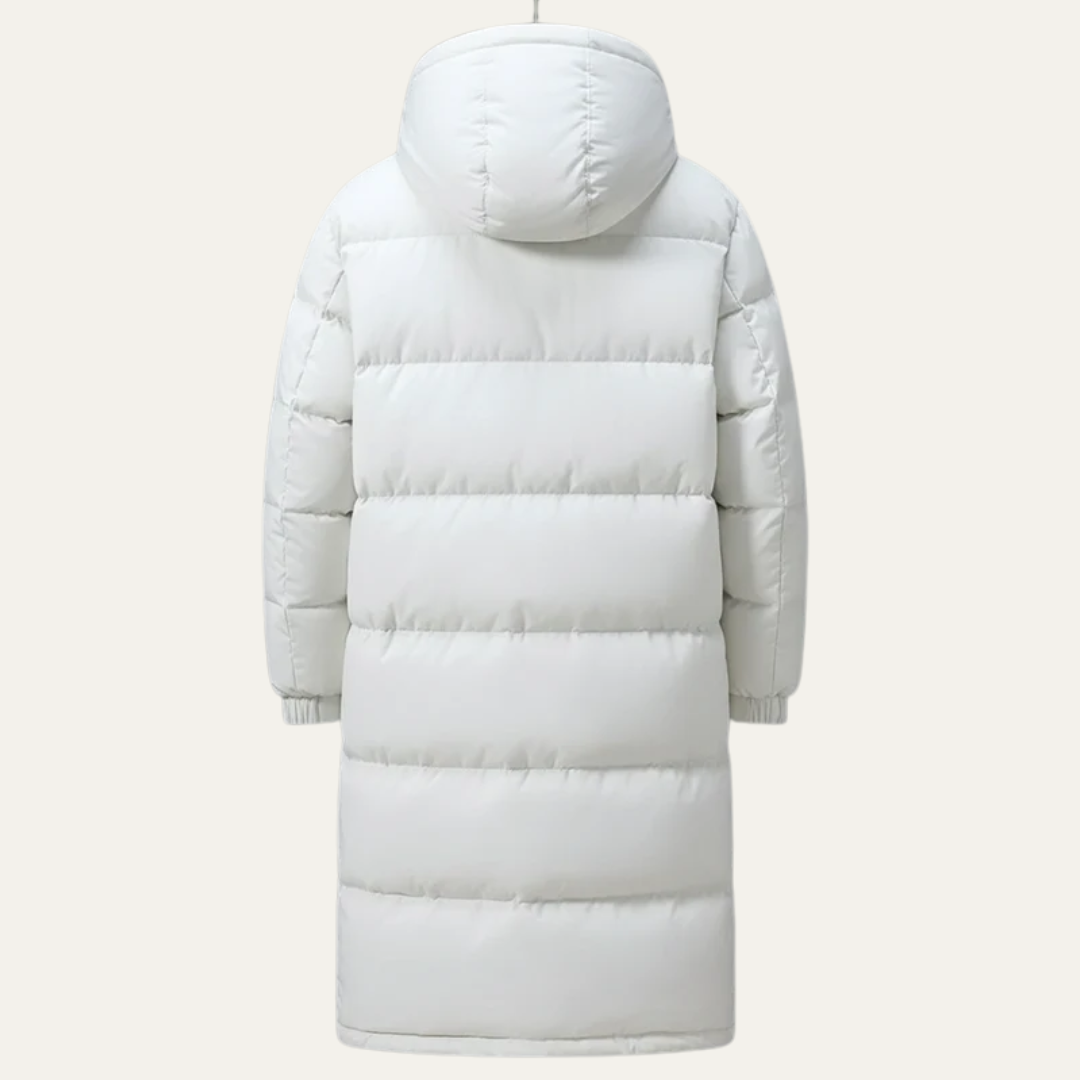 VogeLuxe | Men’s Insulated Long Quilted Puffer Coat