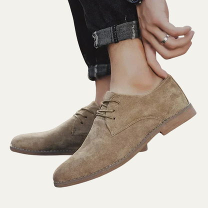 VogeLuxe | Men’s Versatile Suede Derby Shoes