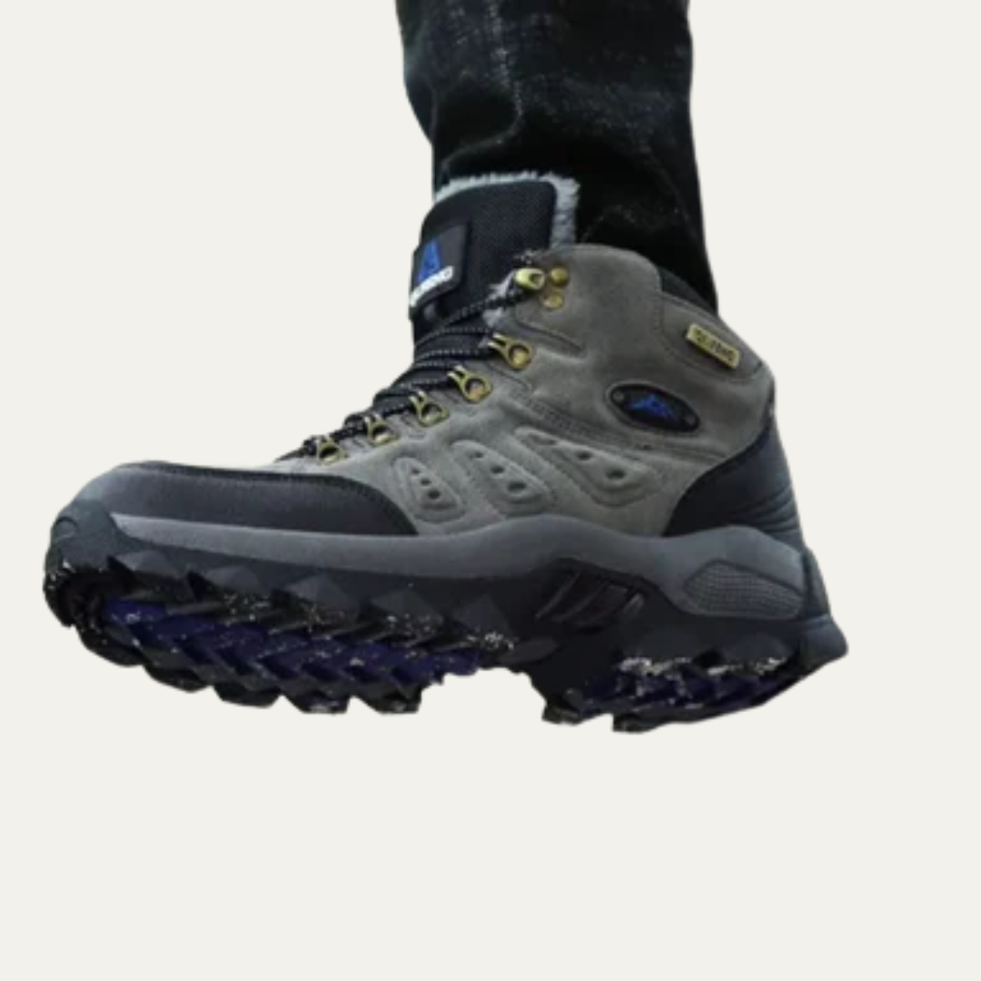 VogeLuxe | Men’s Mid Top Hiking Boots Rugged Outdoor Design