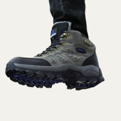 VogeLuxe | Men’s Mid Top Hiking Boots Rugged Outdoor Design