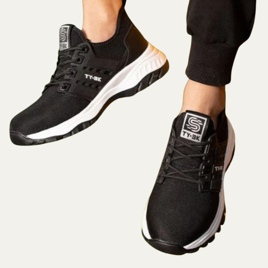 VogeLuxe | Women’s Athletic Safety Sneakers with Breathable Mesh Support
