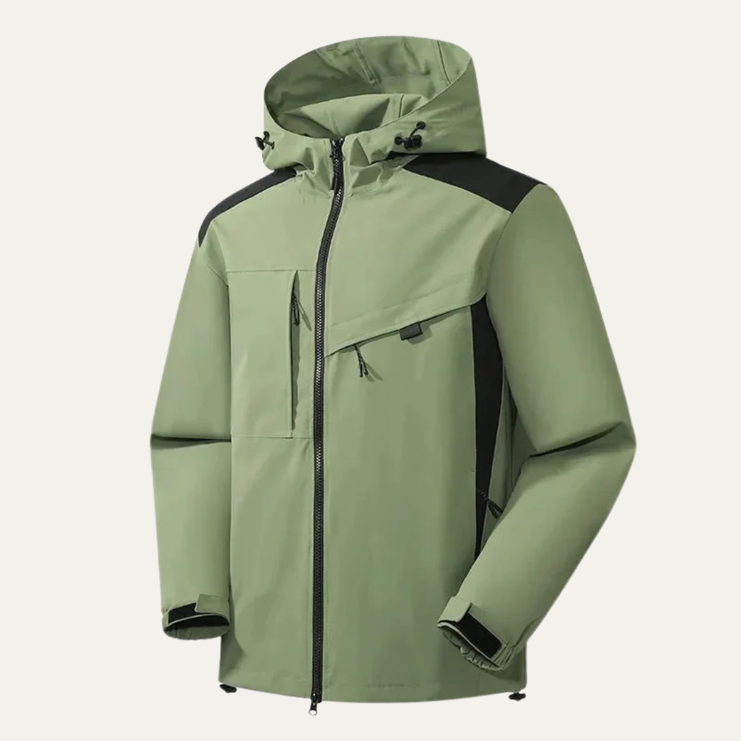 VogeLuxe | Men’s Technical Waterproof Hardshell Jacket