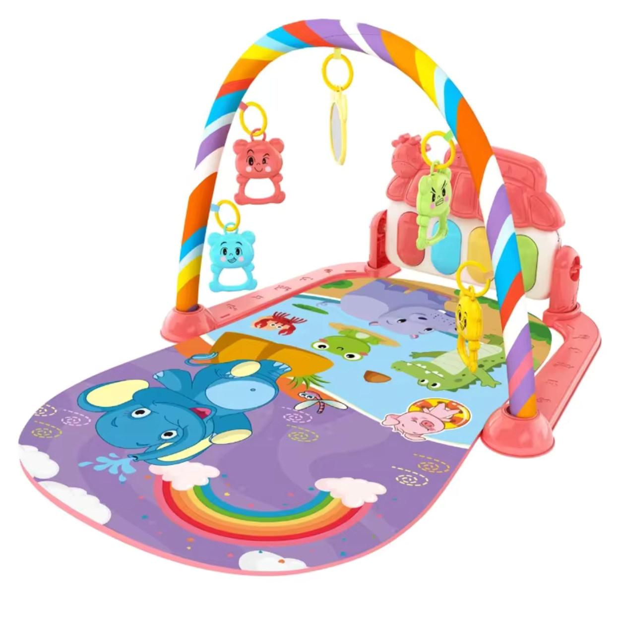 Fun Baby Playmat with Music and Toys