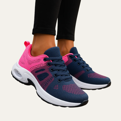 VogeLuxe | Women’s Breathable Athletic Lace Up Sneakers
