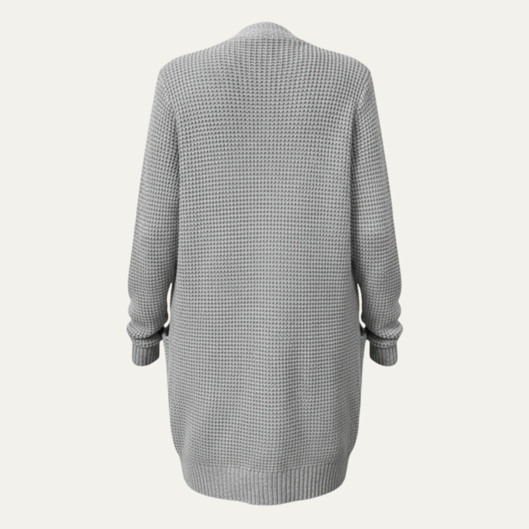 VogeLuxe | Men’s Open Front Relaxed Knit Cardigan