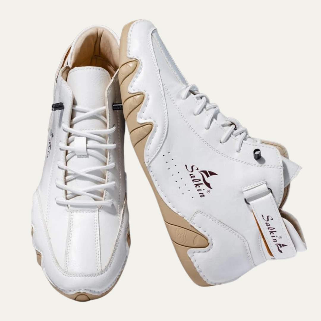 VogeLuxe | Men’s Sculpted High Top Athletic Sneakers
