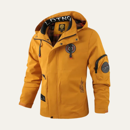 VogeLuxe | Men’s Water Resistant Hooded Urban Utility Jacket