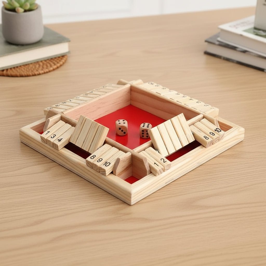 Fun Wooden Educational Dice Game for Kids - VogeLuxe