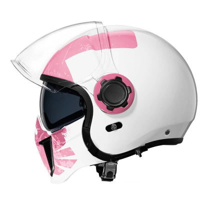 Safe Dual Visor Full Face Motorcycle Helmet