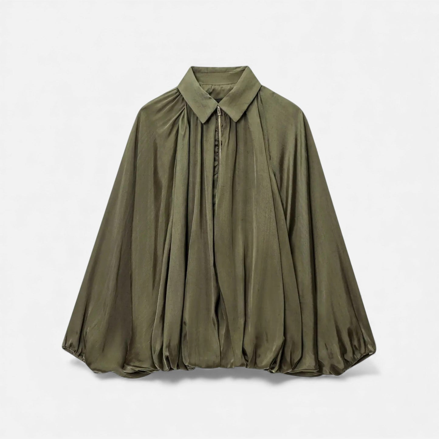 Elegant Ruffle Front Women's Blouse