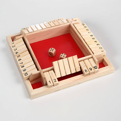 Fun Kids Math Board Game Wooden Learning Set