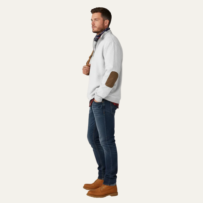 VogeLuxe | Men’s Classic Fine Knit Crew Neck Sweater