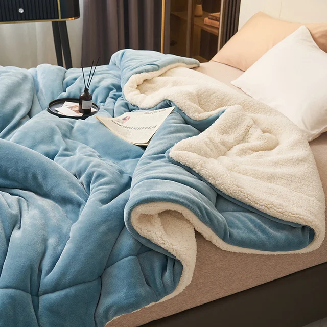 Soft Plush Reversible Blanket