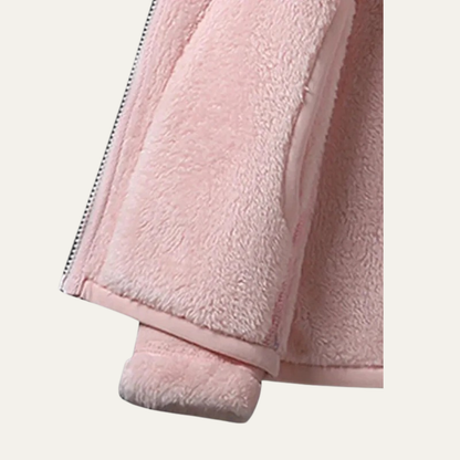 VogeLuxe | Women’s Soft Zip Fleece Jacket