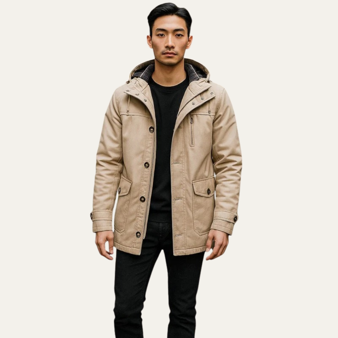 VogeLuxe | Men’s Utility Short Winter Parka