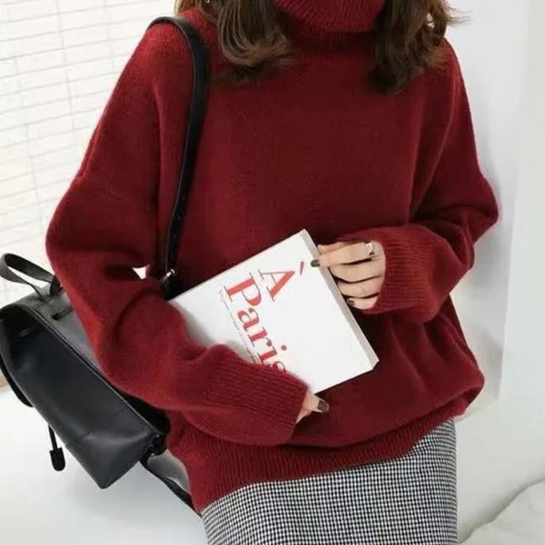 Cozy Women's Winter Turtleneck Sweater