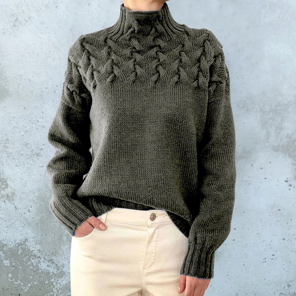 Cozy Women's Winter Turtleneck Jumper